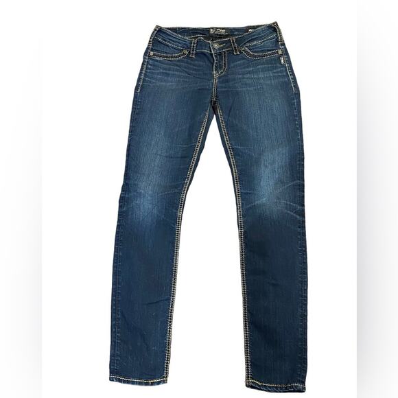 Silver Jeans Denim - Silver Jeans Aiko Bootcut Jeans Womens Size 26 x 33